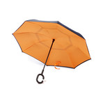 Upside Down Umbrellas // ORANGE // Reversible