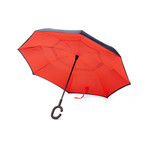 Upside Down Umbrellas // RED // Reversible