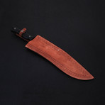 Damascus Machete Kukri Style