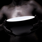 Large Round Bowl // Black + White