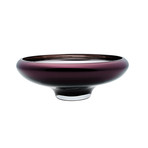 Deco Large Bowl // Purple Exterior (Mirror Interior)