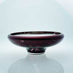 Deco Large Bowl // Purple Exterior (Mirror Interior)