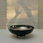 In Between Large Bowl // Black Exterior