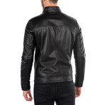 Arturo Leather Jacket // Black (3XL)