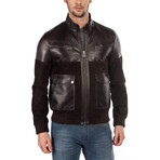 Dario Leather Jacket // Brown (L)