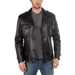 Liberto Leather Jacket // Black (L)