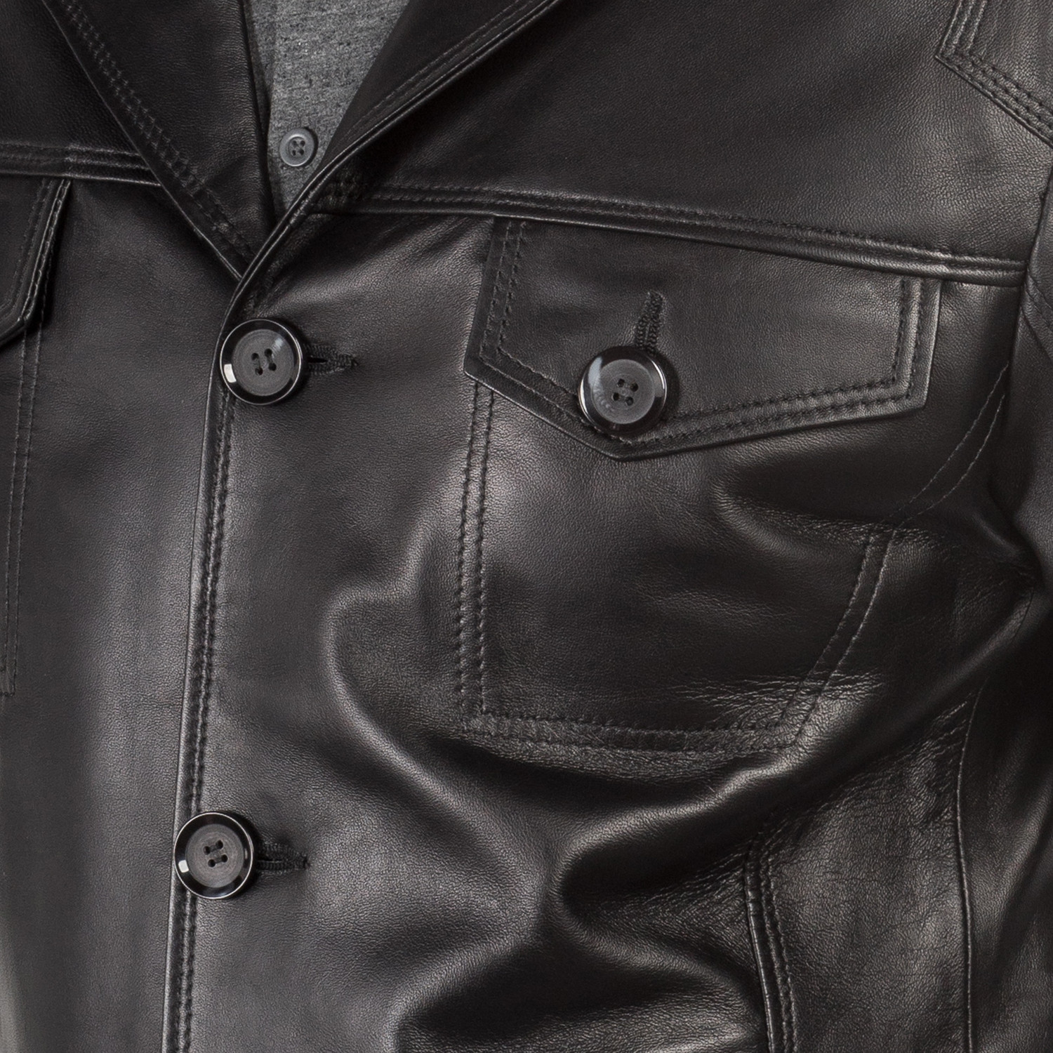 Liberto Leather Jacket // Black (XL) - Ruck & Maul - Touch of Modern