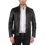 Bruno Leather Jacket // Black (S)