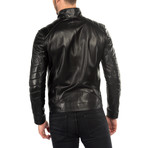 Bruno Leather Jacket // Black (3XL)