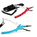 Nitrobite Pliers (Red + Silver)