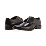 Patent Embossed Derby Shoe // Brown (UK: 6.5)