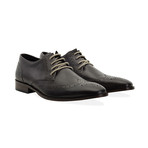 Wing Toe Derby Brogue Shoe // Grey (UK: 6.5)