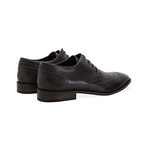 Wing Toe Derby Brogue Shoe // Grey (UK: 6.5)
