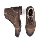 Fur Lined Boot // Brown (UK: 11)
