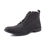 Leather Work Boot // Brown (UK: 6.5)
