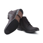 Leather Work Boot // Brown (UK: 6.5)