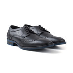 Derby Brogue Shoe // Black (UK: 6.5)