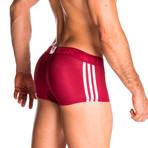 Cronos Mesh Boxer Short // Wine (S)