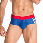 Active Fresh Mesh Brief // Blue (S)