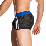 Active Fresh Mesh Boxer Short // Black (S)