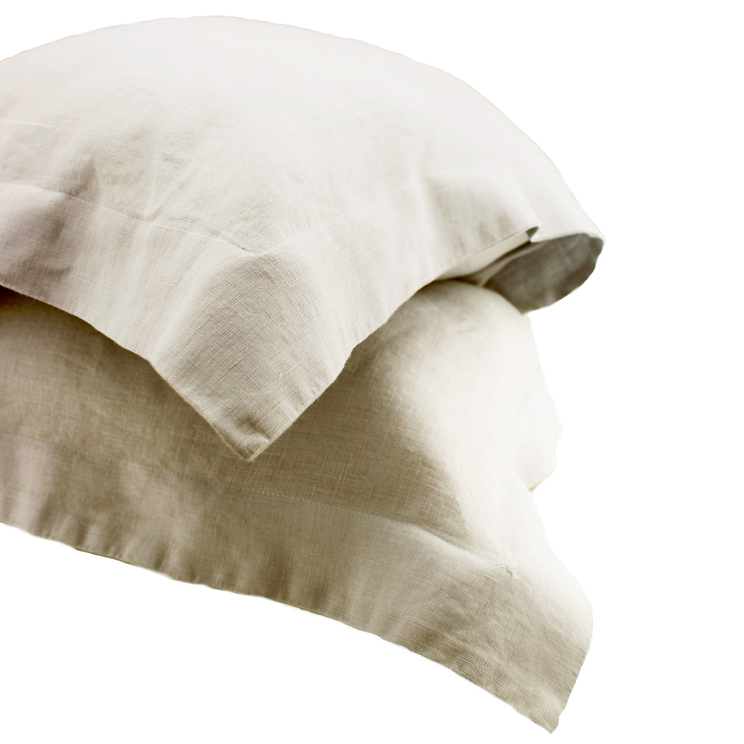 Linen Sham Self Hem Pillowcase // Natural Melange Home Touch of Modern