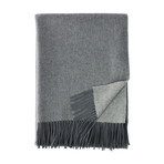 100% Merino Wool Throw (Ivory + Oatmeal)