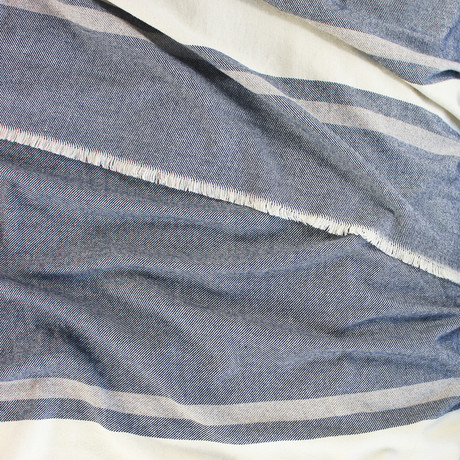 Woodland Wool Blanket // Navy (Small)