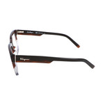 Men's SF2751 Optical Frames // Brown + Gray Gradient