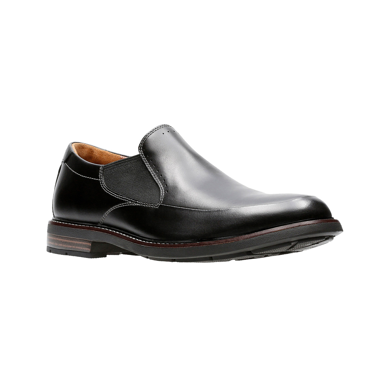 Unelott Step Shoe // Black Leather (US 