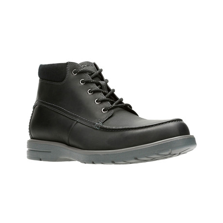 Vossen Mid Shoe // Black Leather (US: 7)