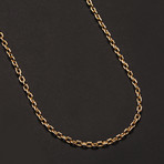 Cable Chain Necklace // Gold Filled (Small)