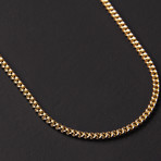 Curb Chain Necklace // Gold Filled (Small)