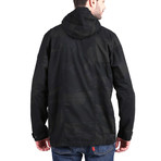Aleks Jacket // Black + Camouflage (L)