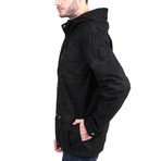 Aleks Jacket // Black + Camouflage (L)