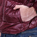 Denys Jacket // Burgundy (M)