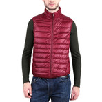 Adam Vest // Burgundy (XL)