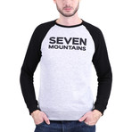 Sasha Sweatshirt // Black + Gray (XL)