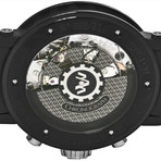 Dewitt Academia Black Stream Auto Chronograph Automatic // Limited Edition // AC.6005.037.M090