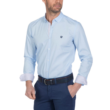 Bunker Button-Up // Blue (S)