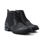 Waxy Work Boot // Black (UK: 9)