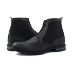 Waxy Work Boot // Black (UK: 9)