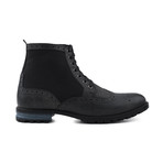 Waxy Work Boot // Black (UK: 9)