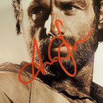 Daryl + Rick // Norman Reedus + Andrew Lincoln Signed Photo // Custom Frame