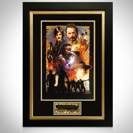 Jon Pinto Signed Comic Art // Custom Frame