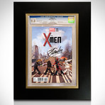 X-Men Deadpool Abbey Road // Stan Lee Signed CGC 9.8 Comic Book // Custom Frame