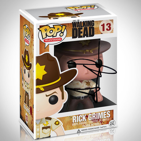 Rick Cop Funko POP! // Andrew Lincoln Signed