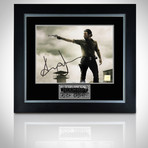 Rick Grimes // Andrew Lincoln Signed Photo // Custom Frame