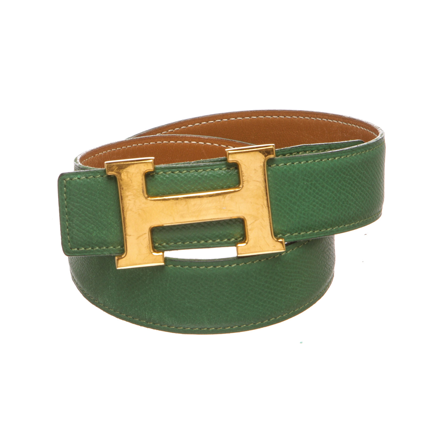 hermes belt green