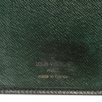 Louis Vuitton // Taiga Long Bifold Wallet // Green // MI1915 // Pre-Owned