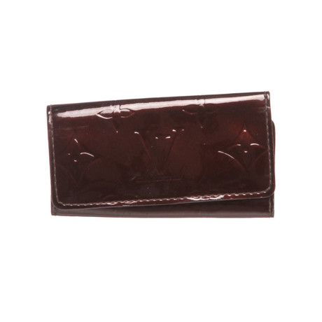 Louis Vuitton // Vernis Amarante Monogram Key Holder // CA0039 // Pre-Owned